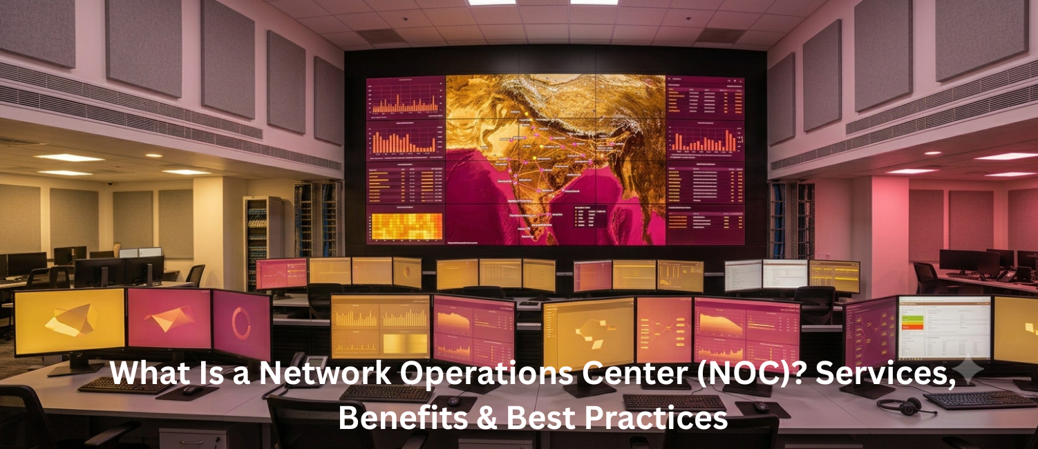 What Is a Network Operations Center (NOC) Services, Benefits & Best Practices